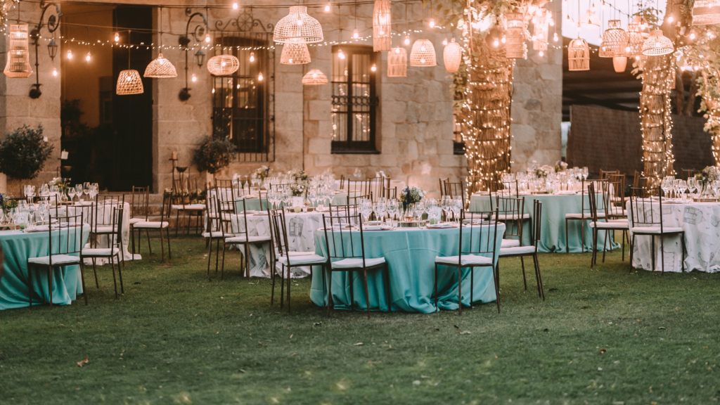outdoor wedding venue